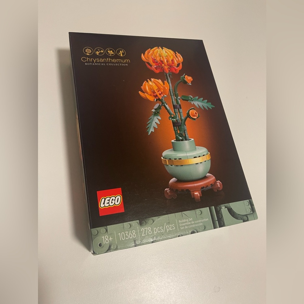 Lego, Chrysanthemum 🌼The botanical collection New, unopened